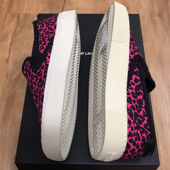 SAINT LAURENT~ Venice Low Top Slip-on - Picture 6 of 12